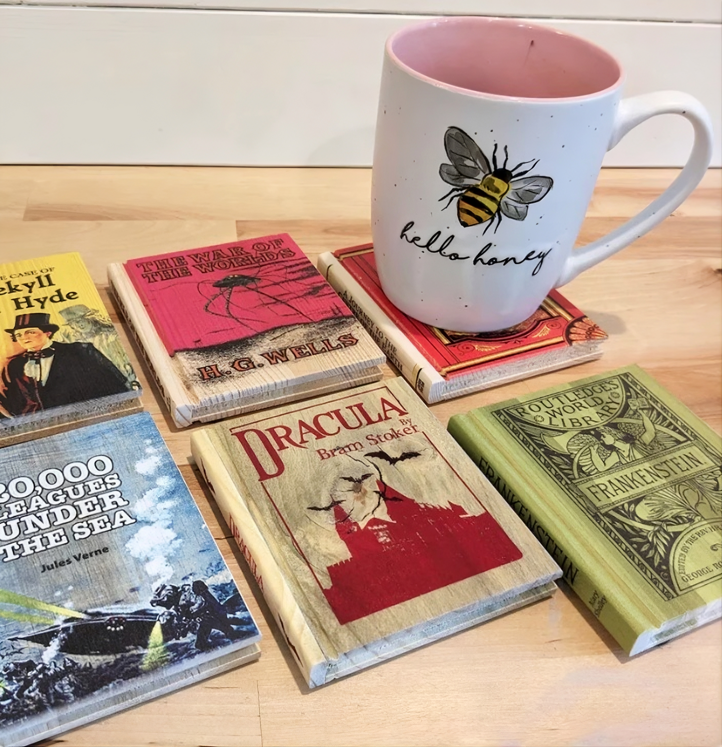 Custom Bookrest Coasters